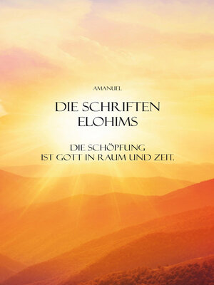 cover image of Die Schriften Elohims